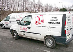 water damage restoration